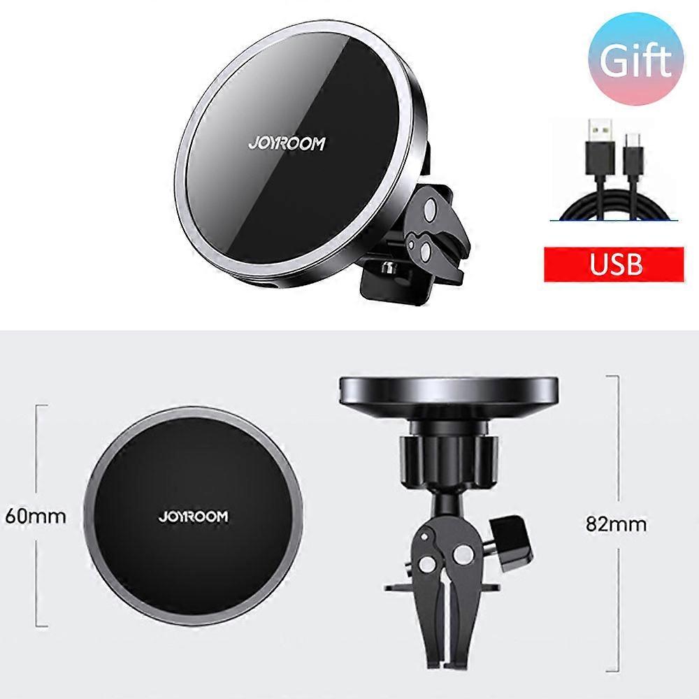 Supporto per telefono da auto per Hyundai Santa Fe TM 2019 ~ 2023 Supporto per vassoio con clip magnetica Accessori per adesivi di ricarica Wireles iPhone