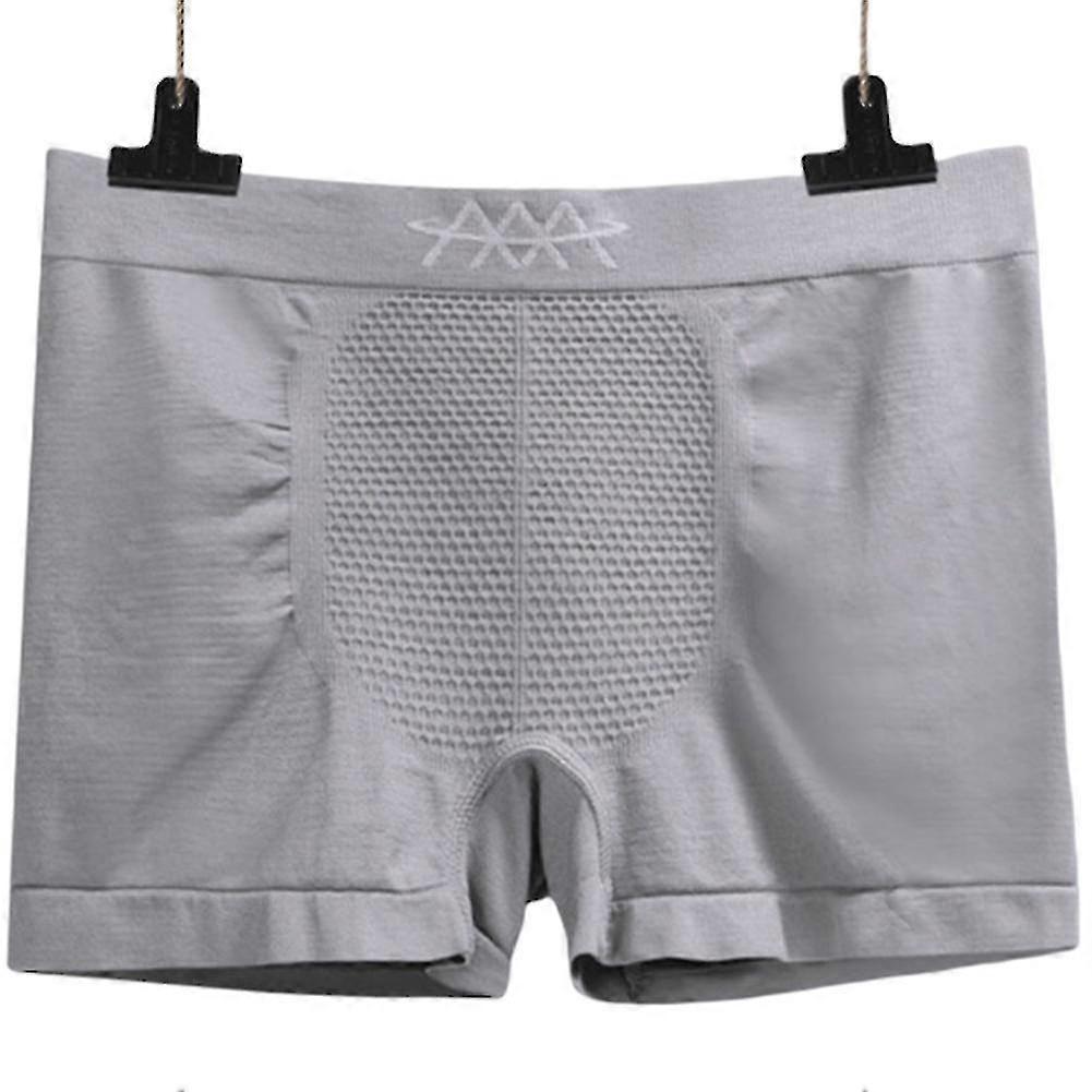 Seamless Large Size Panties For Men Elastic Breathable Sweat Absorbent Panties Z