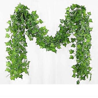 Knstliche Pflanze Grn Efeu Blatt Girlande Seide Wand hngende Rebe Home  Garden Dekoration Hochzeitsfeier | Fruugo DE