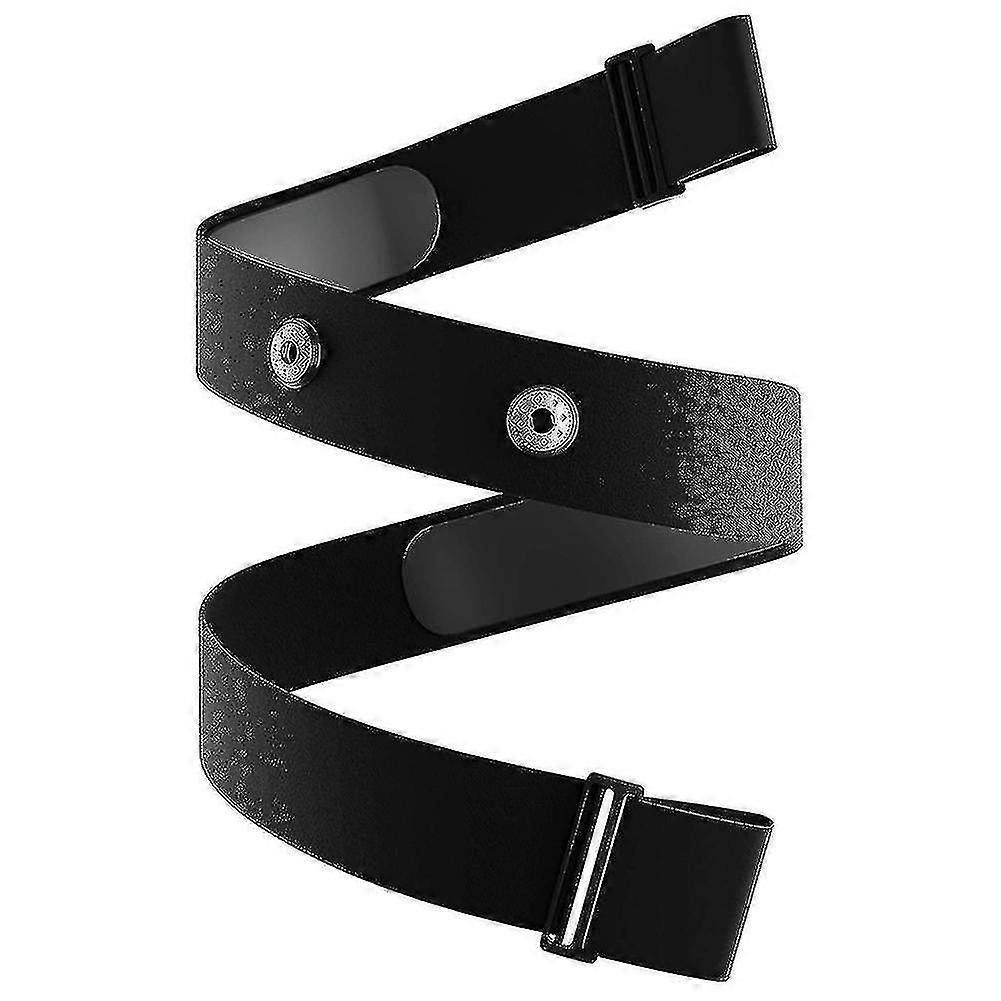 V3 Replacement Belt Elastic Exercise Heart Rate Monitor Adjustable Chest Strap Buckle Distance 45mm (hy)