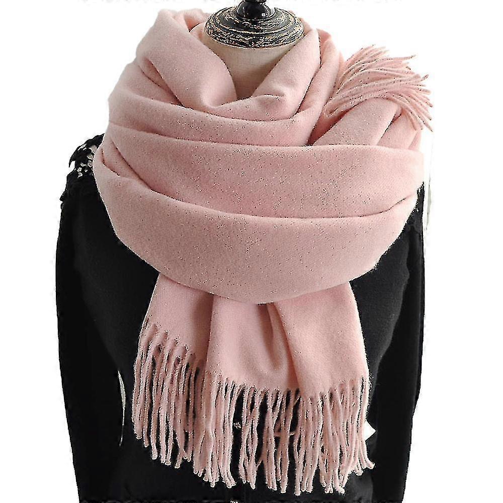 Sciarpa Sciarpa Sciarpa Cashmere Feel Donna Scialle Cashmere Rosa