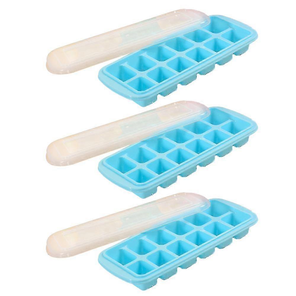Easy Release Ice Cube Tray  - Pack Of 3