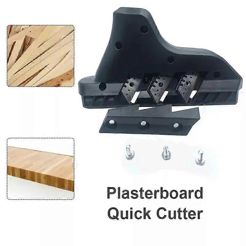 Quick Cutter, Plane Wood Plasterboard Edger Board Drywall Edge Chamfer Woodworking Chamfering Hand Planer, 45°