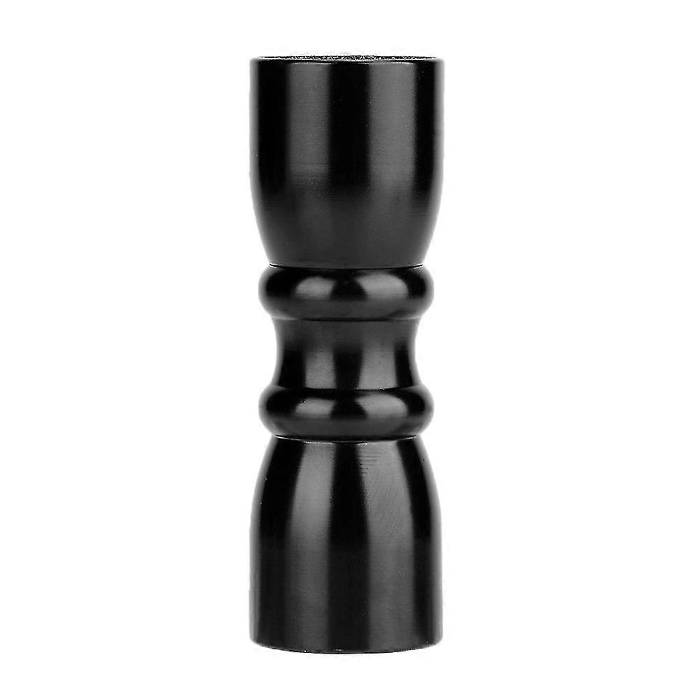 Billiard Cue Tip Tool - Portable Pool Stick Shaper Repair Scuffer Pick (Black)