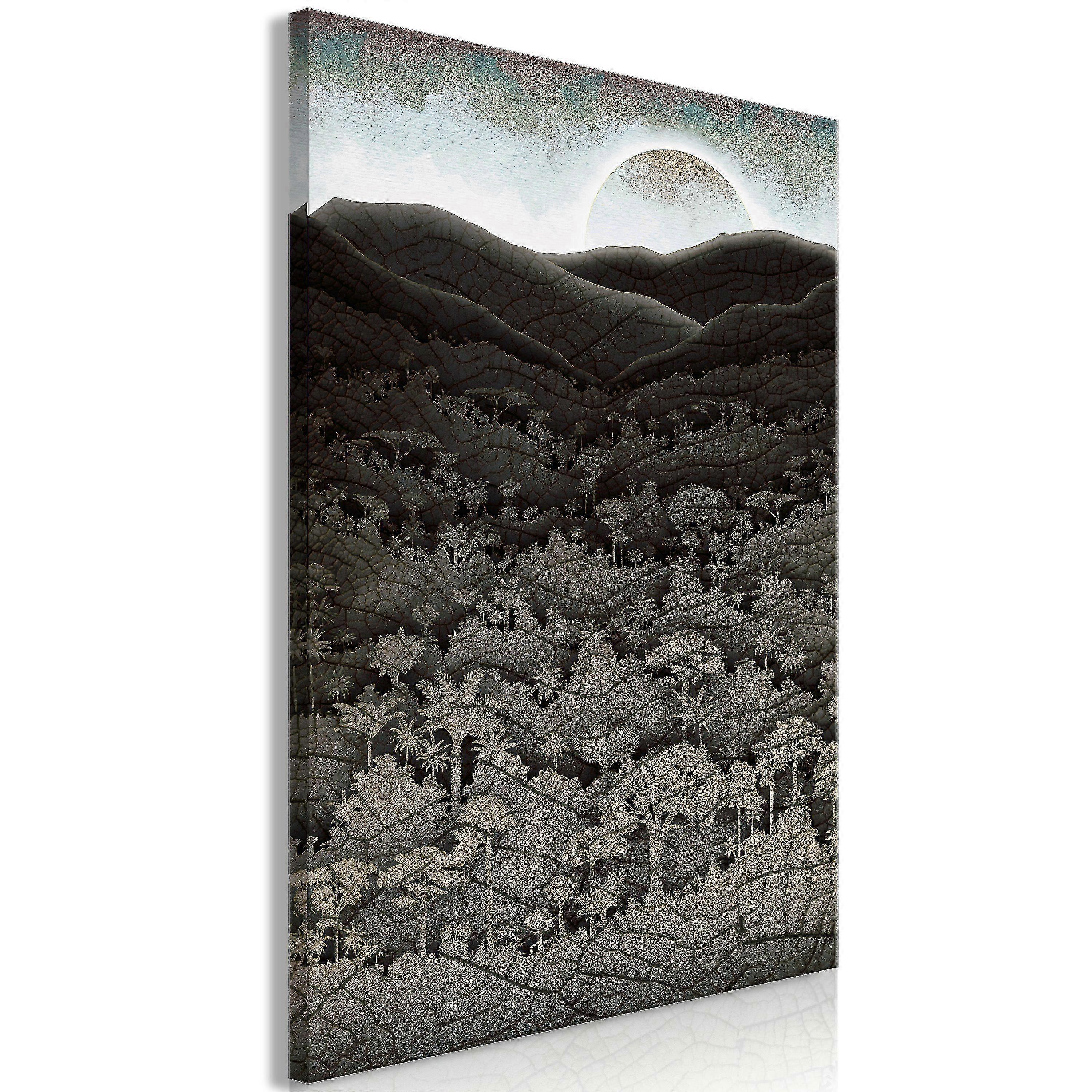 Impression sur toile - Structure jungle (1 partie) Vertical