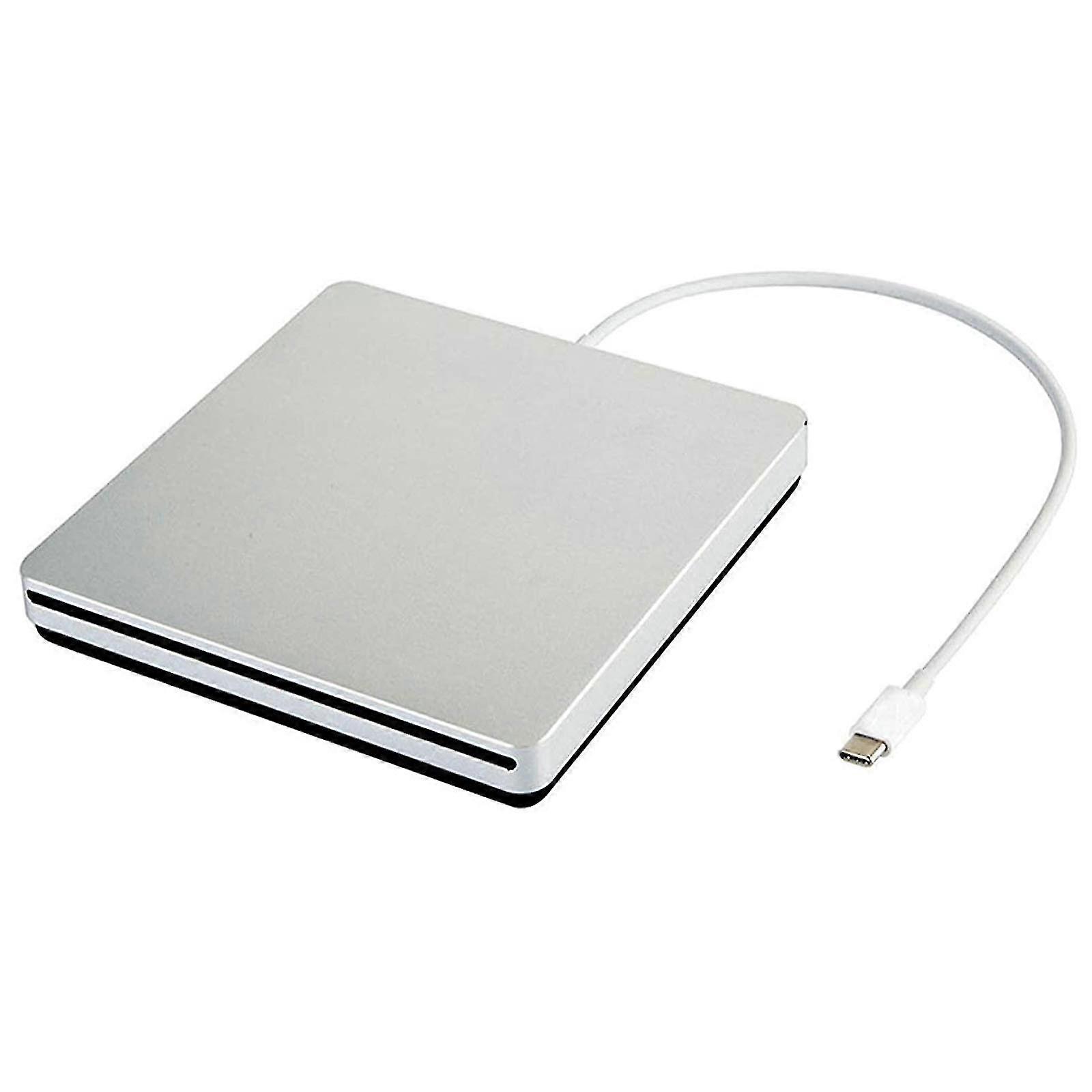 External Usb2.0 Cd-Rw Type-C Ultra Slim Cd-Rw For Laptop Pc Desktop Computer