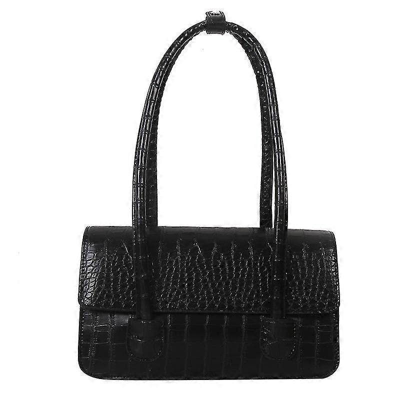 Black Retro Armpit Women's Bag