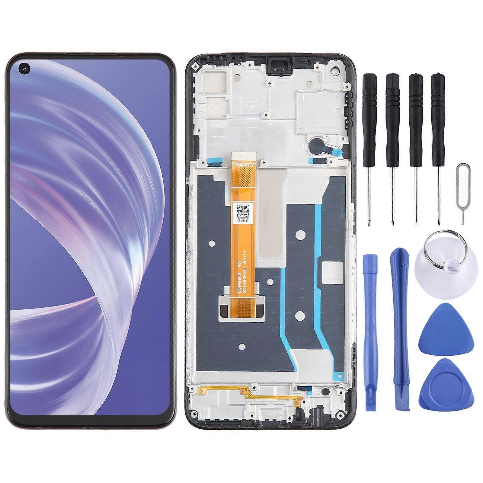 LCD + Touch Screen with Frame For OPPO A73 5G