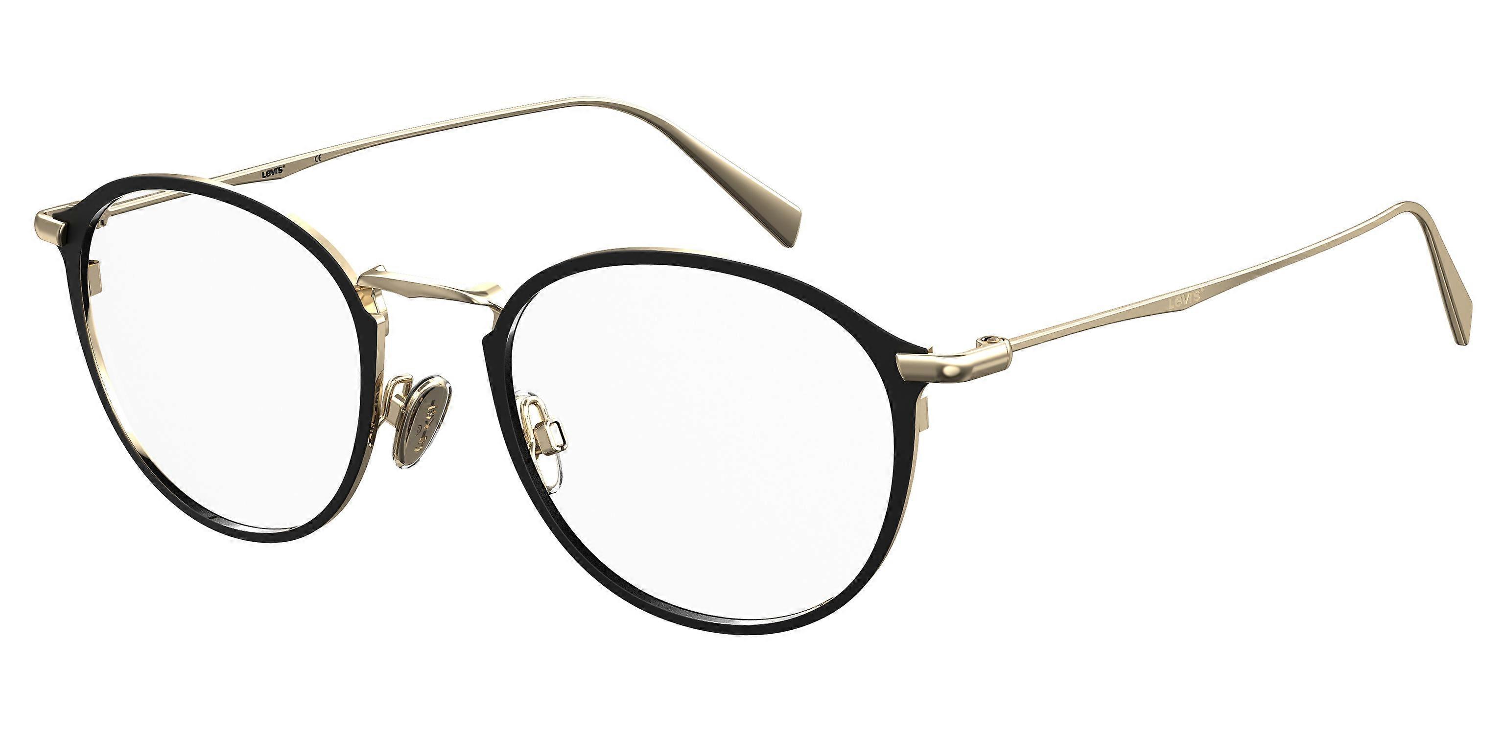 Eyewear Frames LEVIS LV 5001 I46 MATTE BLACK GOLD 50/20/145 MAN