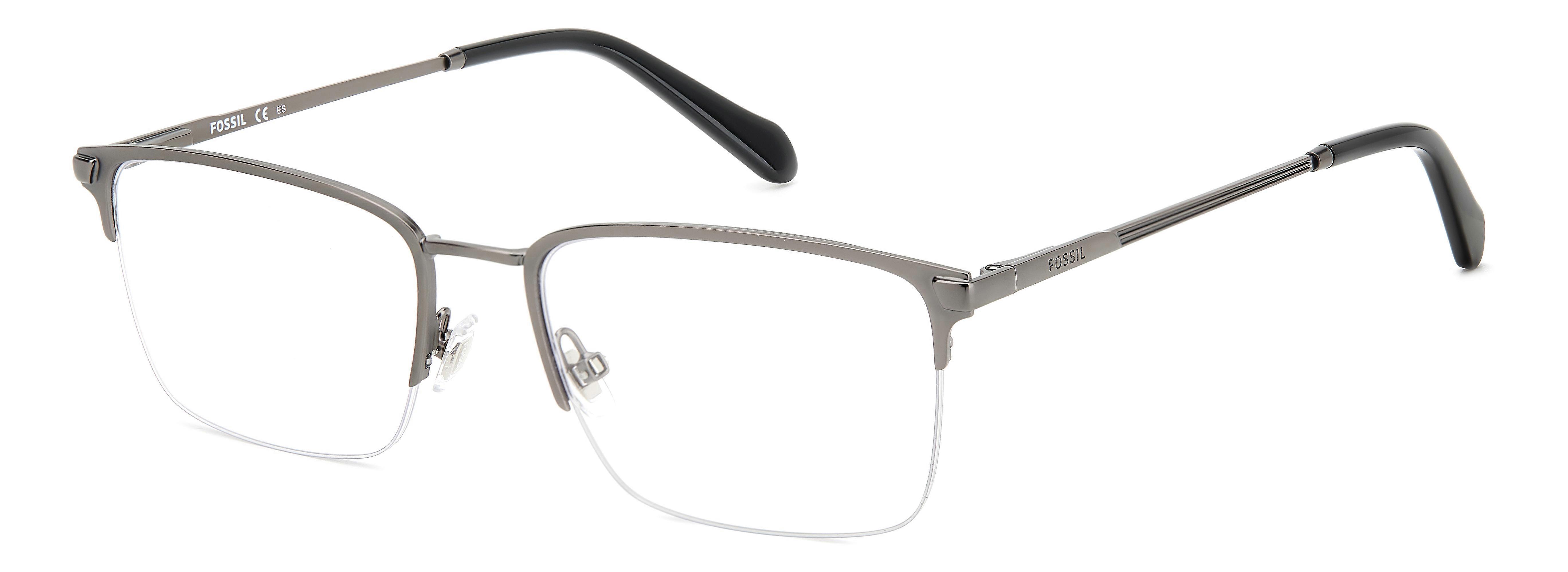 Eyewear Frames FOSSIL FOS 7147 R80 MATTE DARK RUTHENIUM 55/19/140 MAN