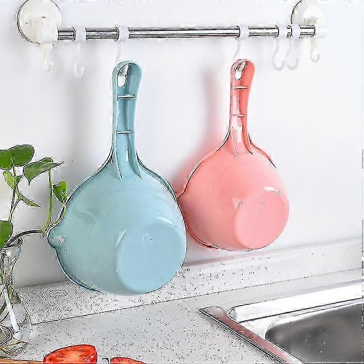3PCS Plastic Bathing Ladle Spoons Kitchen Accessories Bathroom Water Scoop Cup Baby Shampoo Bath Spoon Home Essential