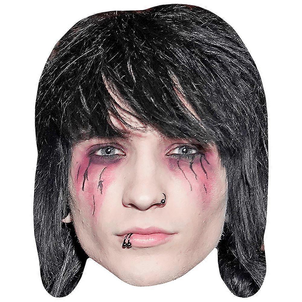 Johnnie Guilbert (Make Up) Celebrity Mask, Flat Card Face