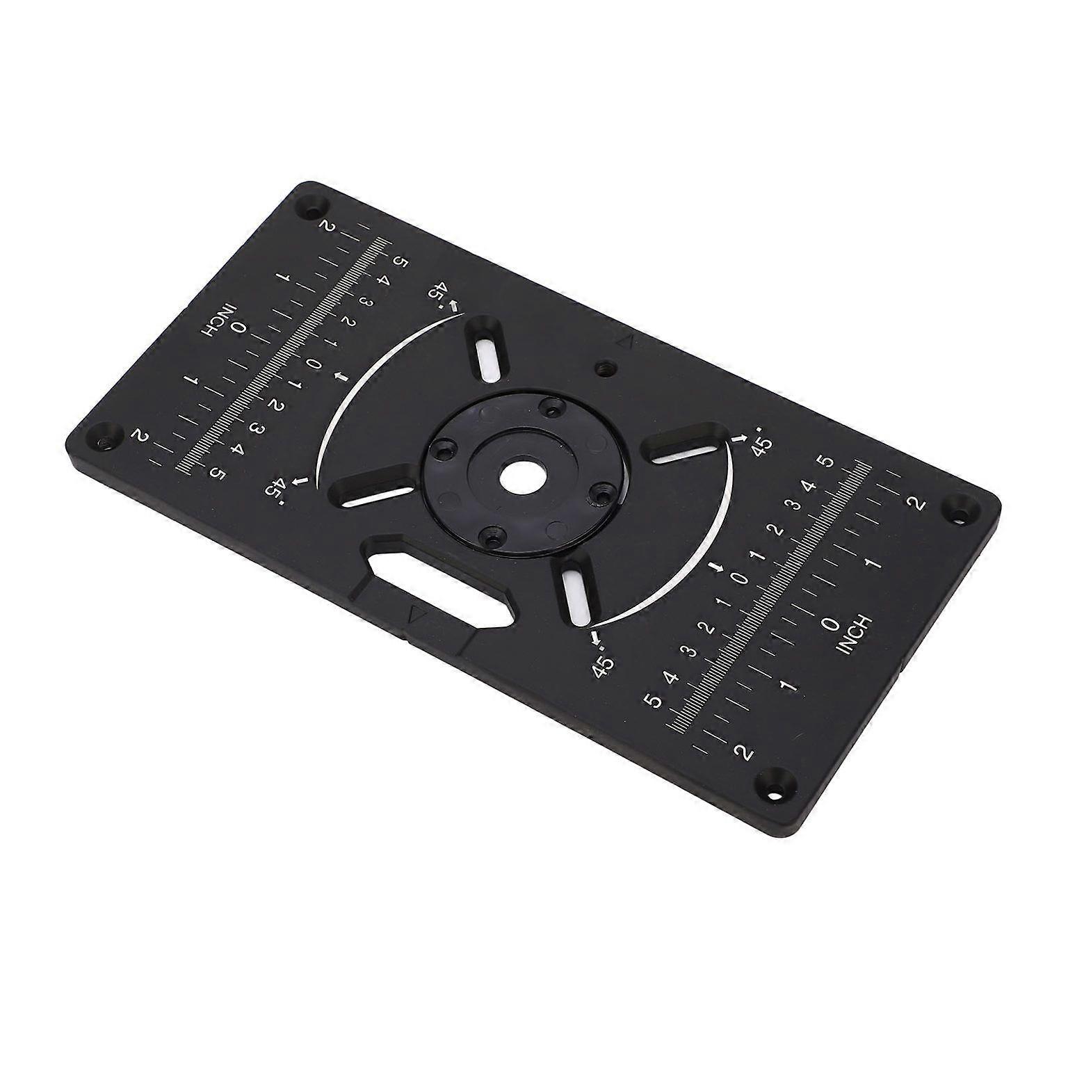 router table plate trimming machine flip board router insert plate Router Plate