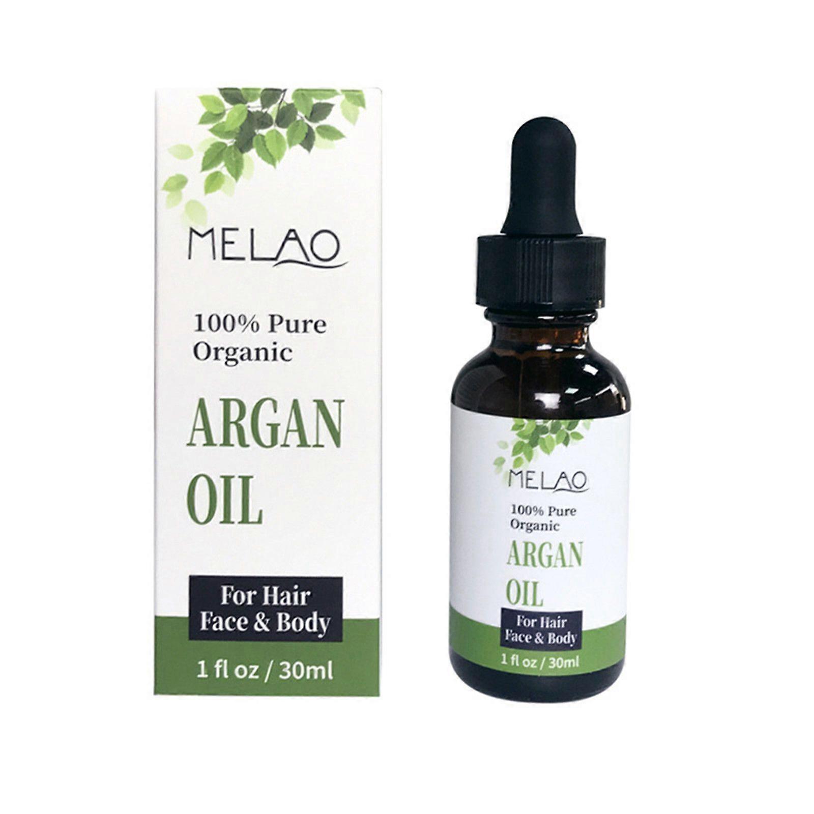 L’huile d’argan MELAO reconstitue rapidement l’eau, emprisonne l’eau, sauve les cheveux jaunes 30ml Flye250213