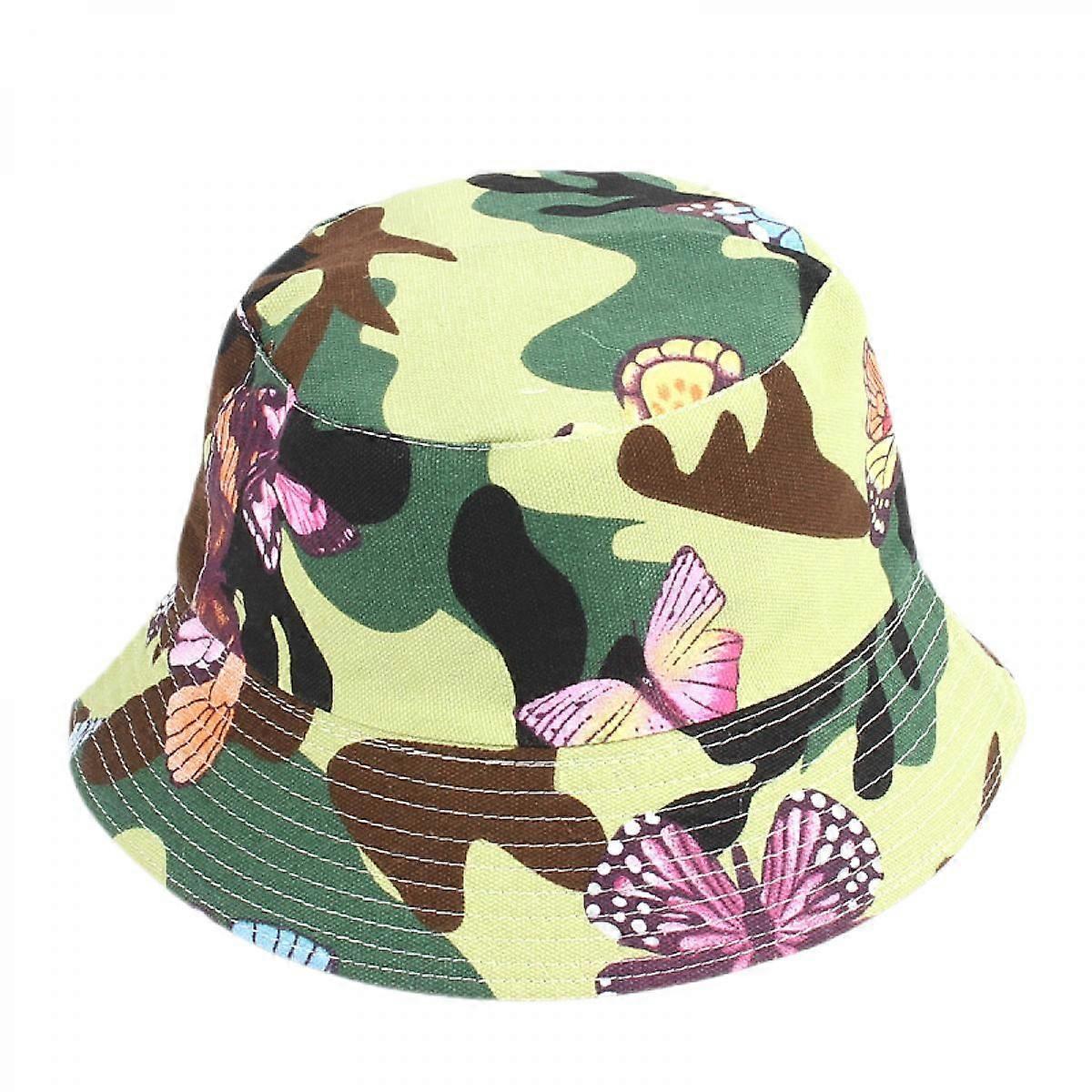 Wekity Unisex Print Double-Side-Wear Reversible Bucket Hat (HATF005)