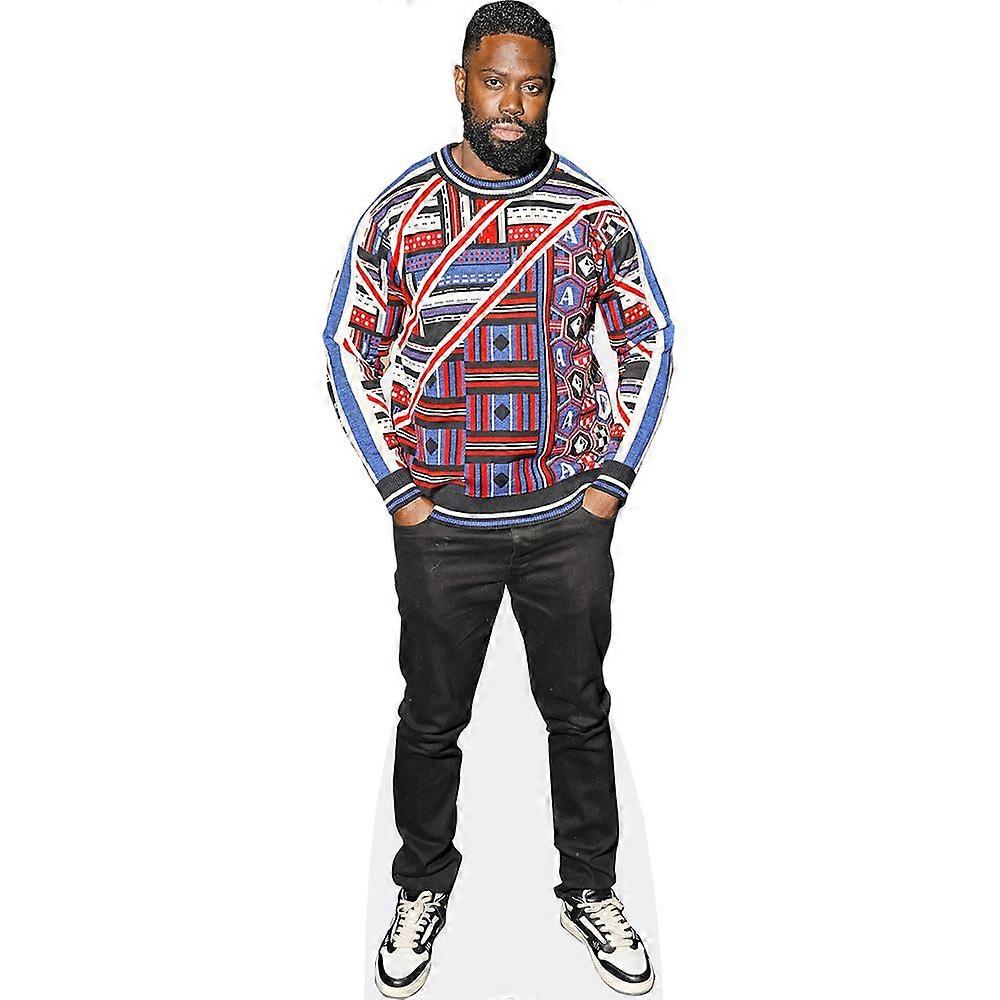 Justin Clarke-Samuel (Jumper) Cardboard Cutout (lifesize OR mini size). Standee. Stand Up.