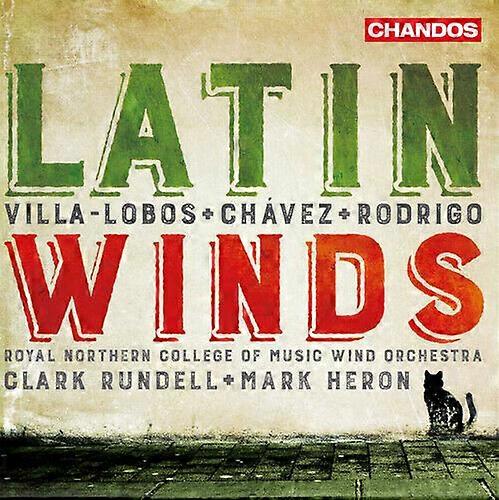Heitor Villa-Lobos Villa-Lobos Rodrigo Chavez Latin Winds CD (2018)