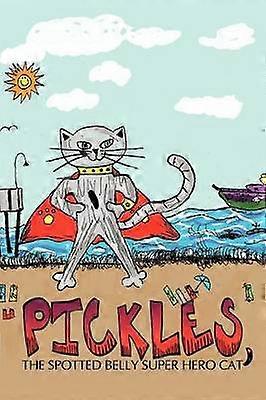Pickles The Spotted Belly Super Hero Cat