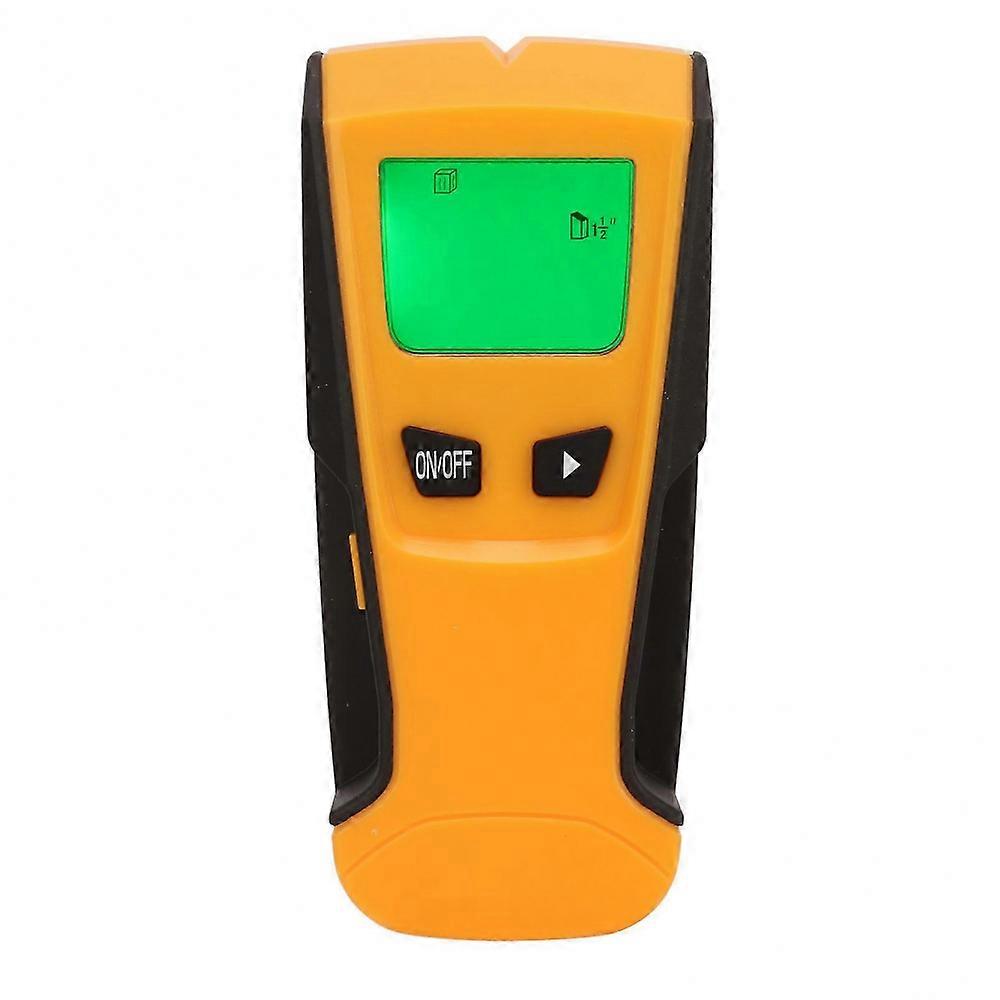 Wall Scanner LCD Green Backlit Screen Cordless Highly Accurate Stud Finder with Intelligent Microprocessor Chip for Metal Wood
