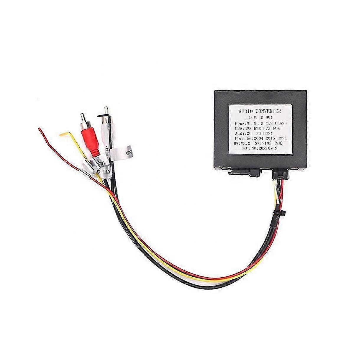 Car Stereo MOST Fiber Optical Radio Decoder Amplifier Adapter Box for for ML/GLR/W164/W251 cy