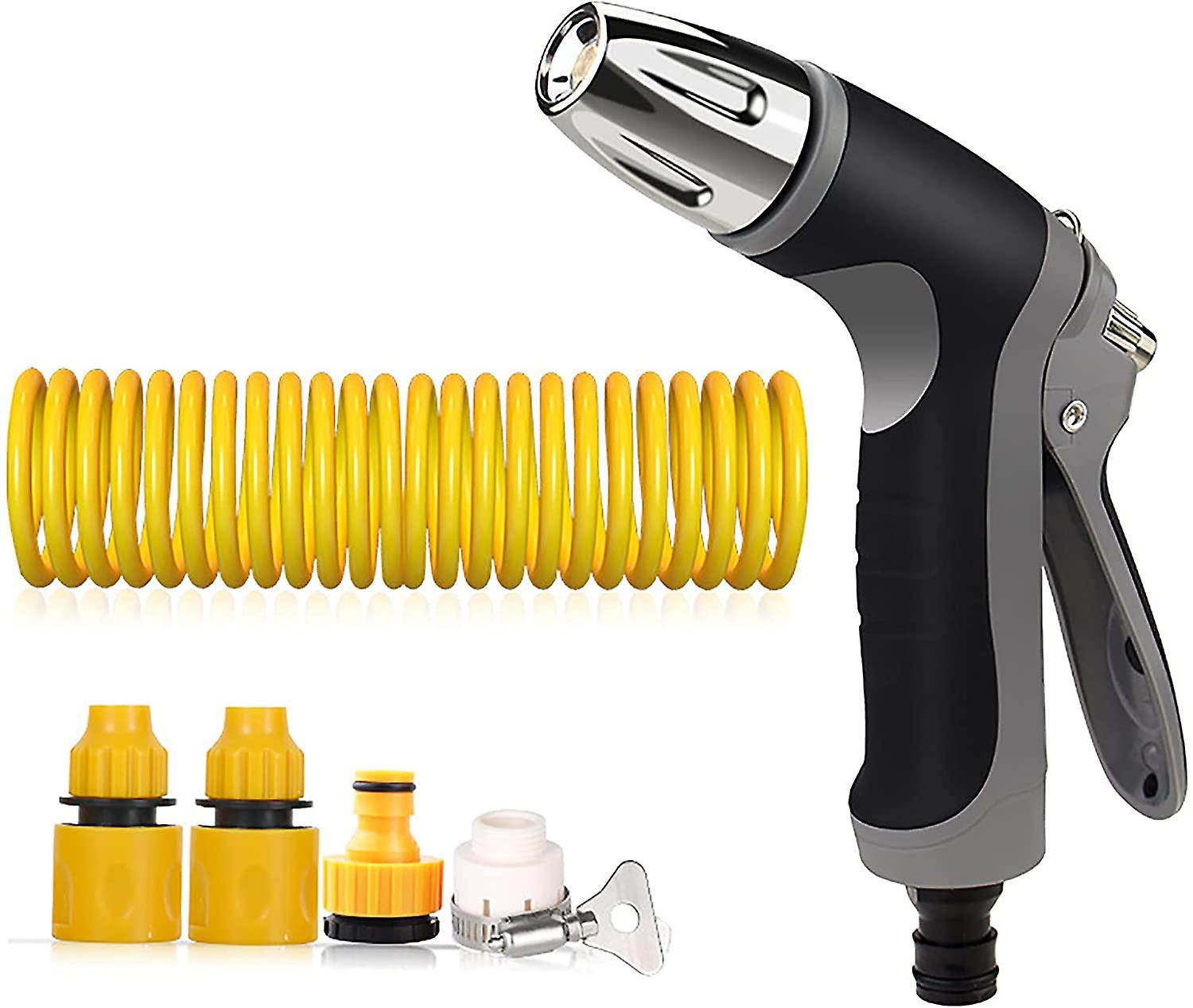 Hogedruk wasmachine pistool met kit, flexibele auto wasmachine pistool hoge druk slang schoner auto's