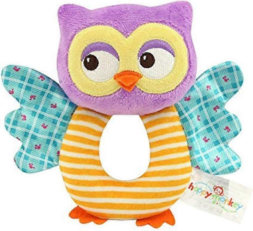 Owl Soft Rattle Toy for Over 0 Months