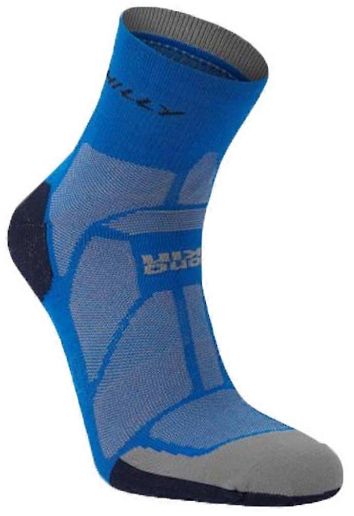 Hilly Marathon Fresh Anklet Socks - Cobalt Blue/Iron Grey