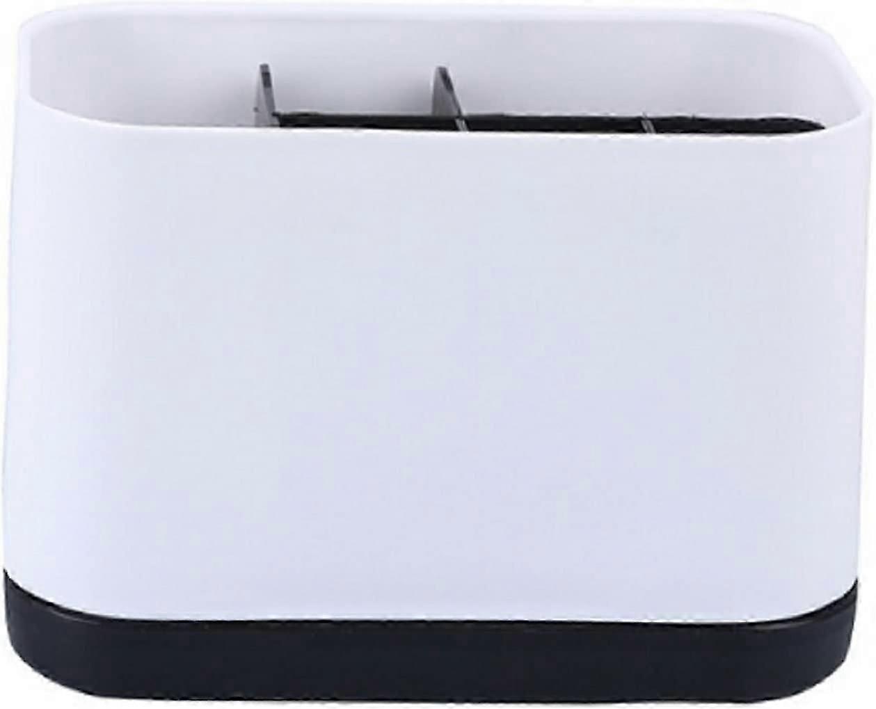 Compartment Large-Capacity Toothbrush Holder, Bottom Opening to Filter Moisture, Toothbrush Drying Holder, Detachable and Easy-to-Clean Storage Box, B