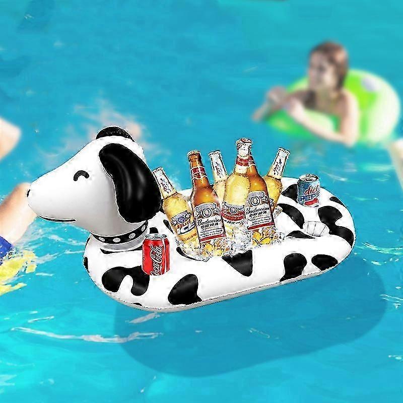 high quality Inflatable Pineapple Puppy Drink Holder, Floating Beverage Salad Fruit Serving Bar, Pool Float Party Accessories