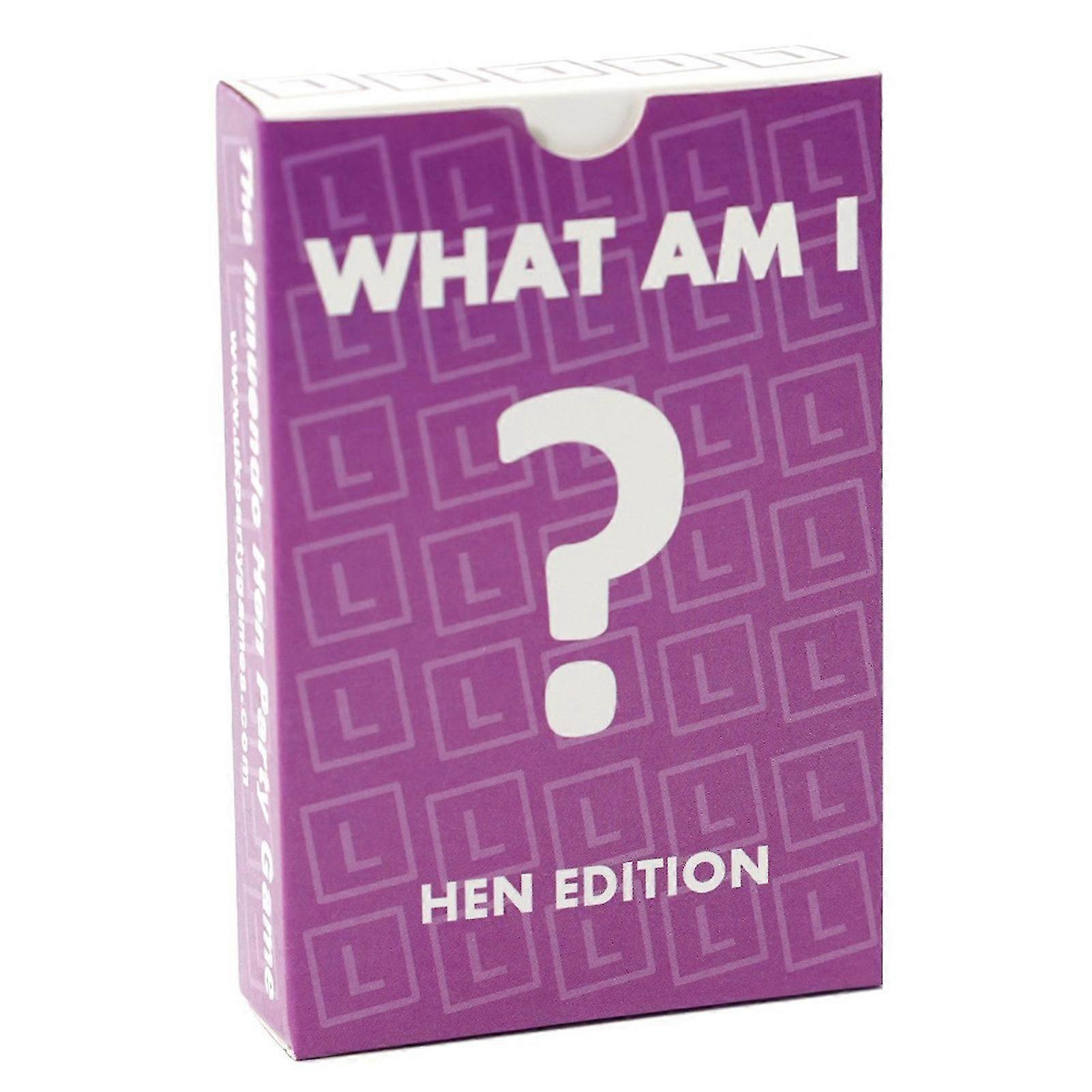 What Am I Couples Edition Game Card Fun Word Guessing Party Game for Wife Husband Couples Lovers