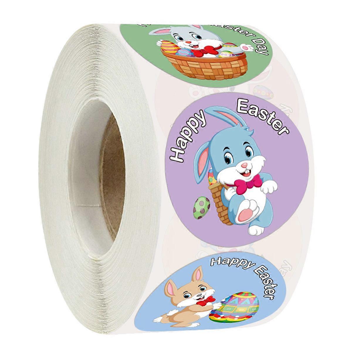 Easter Egg Stuffers, Party Favors Decorations, Assorted Easter Theme Stickers for Creative Fun