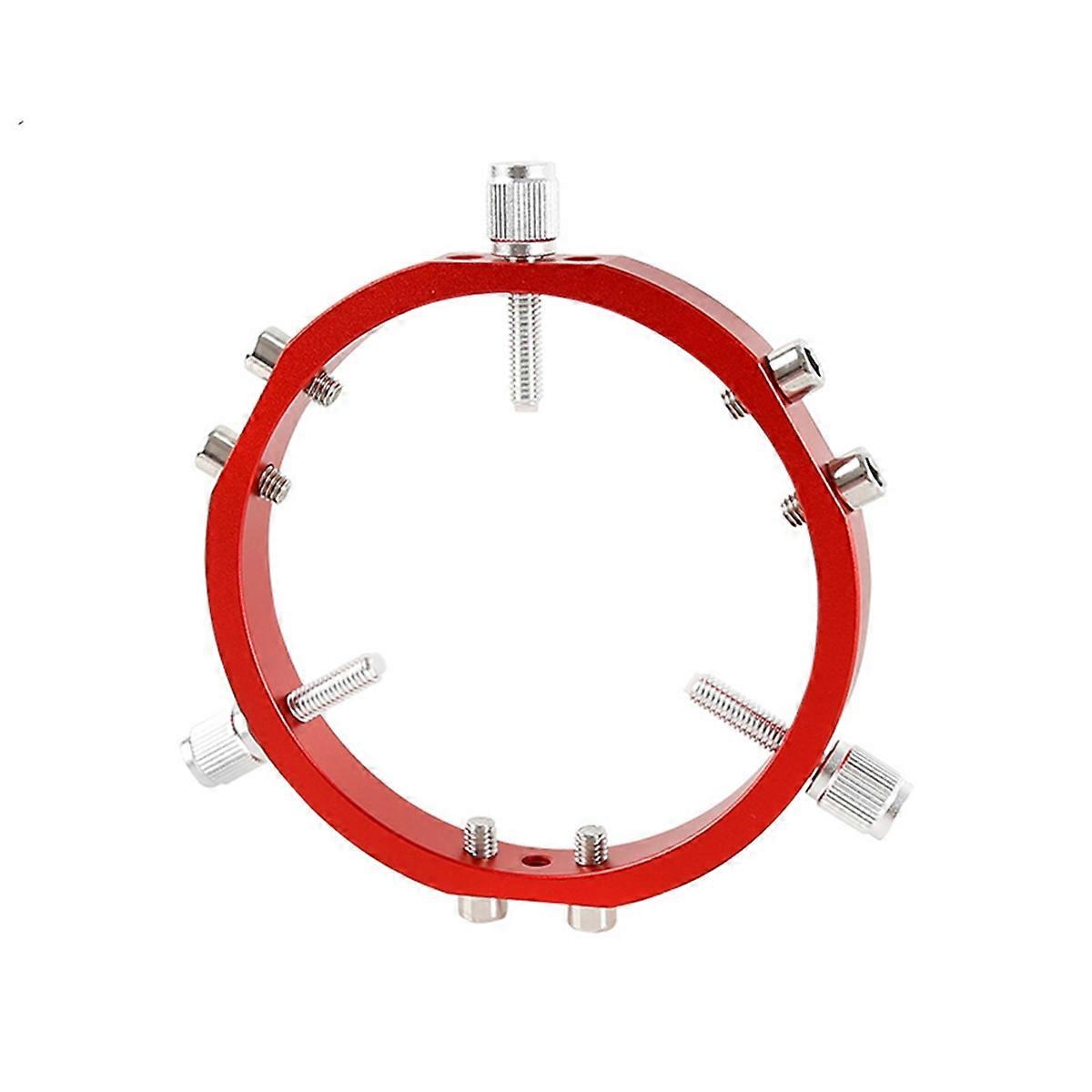 Star Finder Mount 3-Point Astrophotography Guide Locking Rings for Telescope Mount Finder Pointer 100mm Red