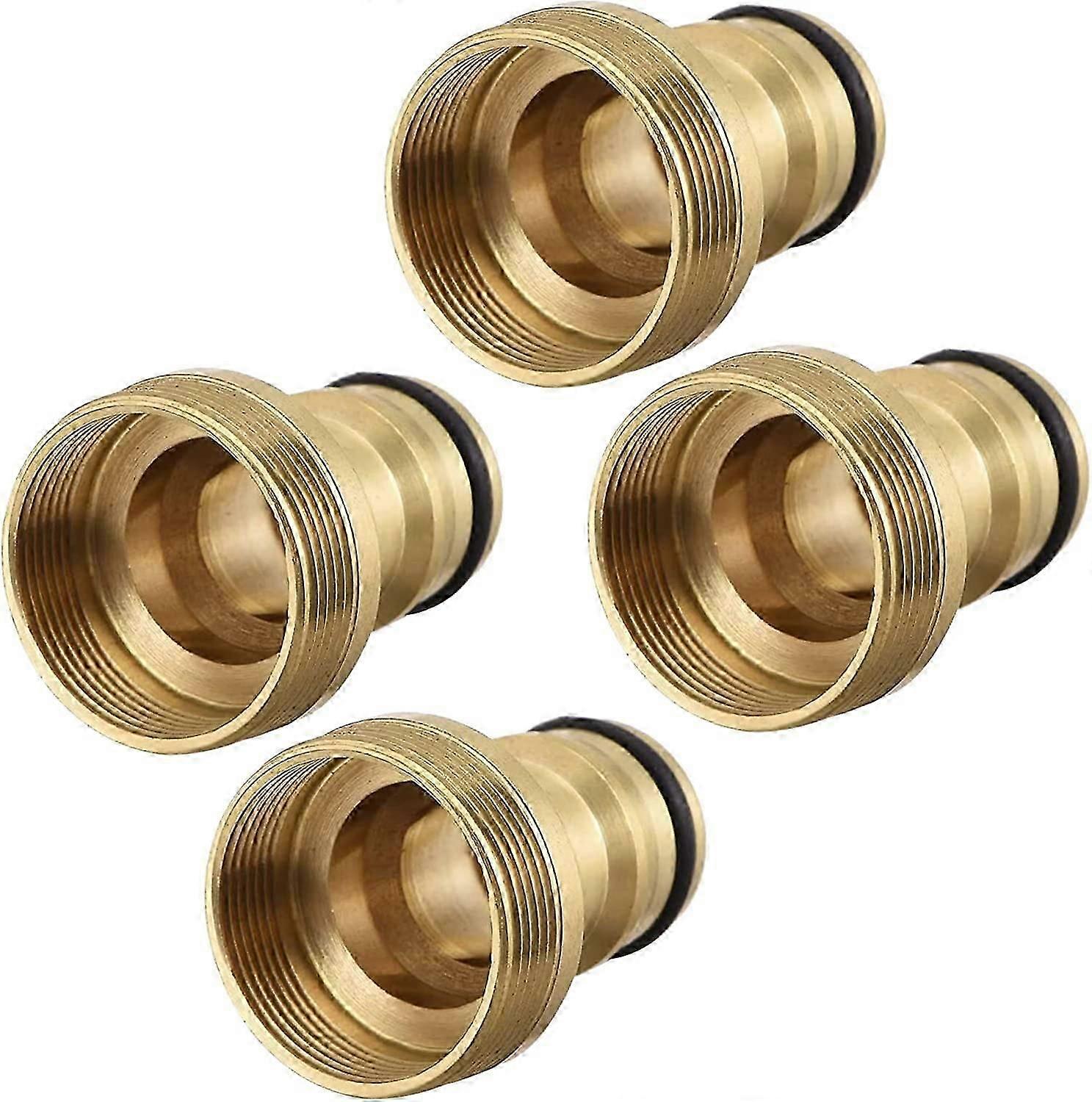 4pcs Tap to Garden Attachment,Universal Kitchen Tap Connector M22 M24 UNF Thread Hose Pipe Socket Adapter Fitting for Garden Irrigation System