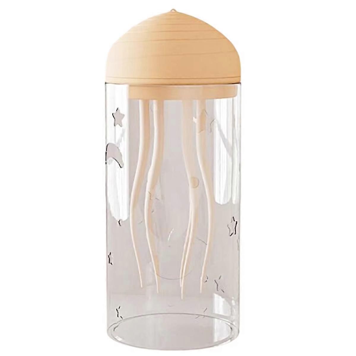 Jellyfish Night Light Sleeping Light Voice Control Atmosphere Light,A
