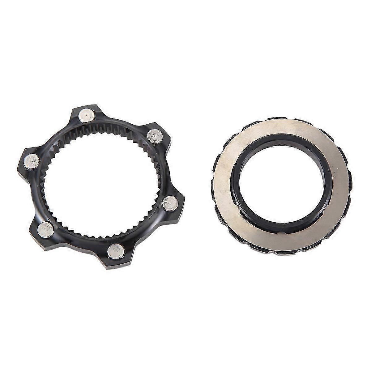 1 Set Bicycle Center Lock Conversion 6 Hole Brake Disc, Centerlock to 6-Hole Adapter,Center Lock fo