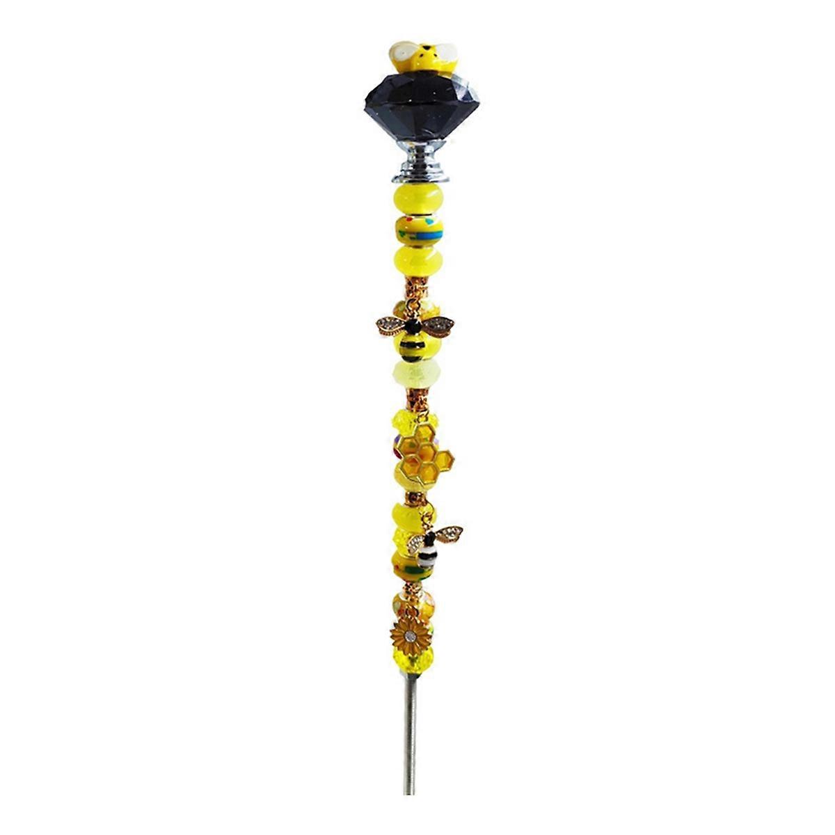 Bee Light Catcher Garden Decorative Stakes C