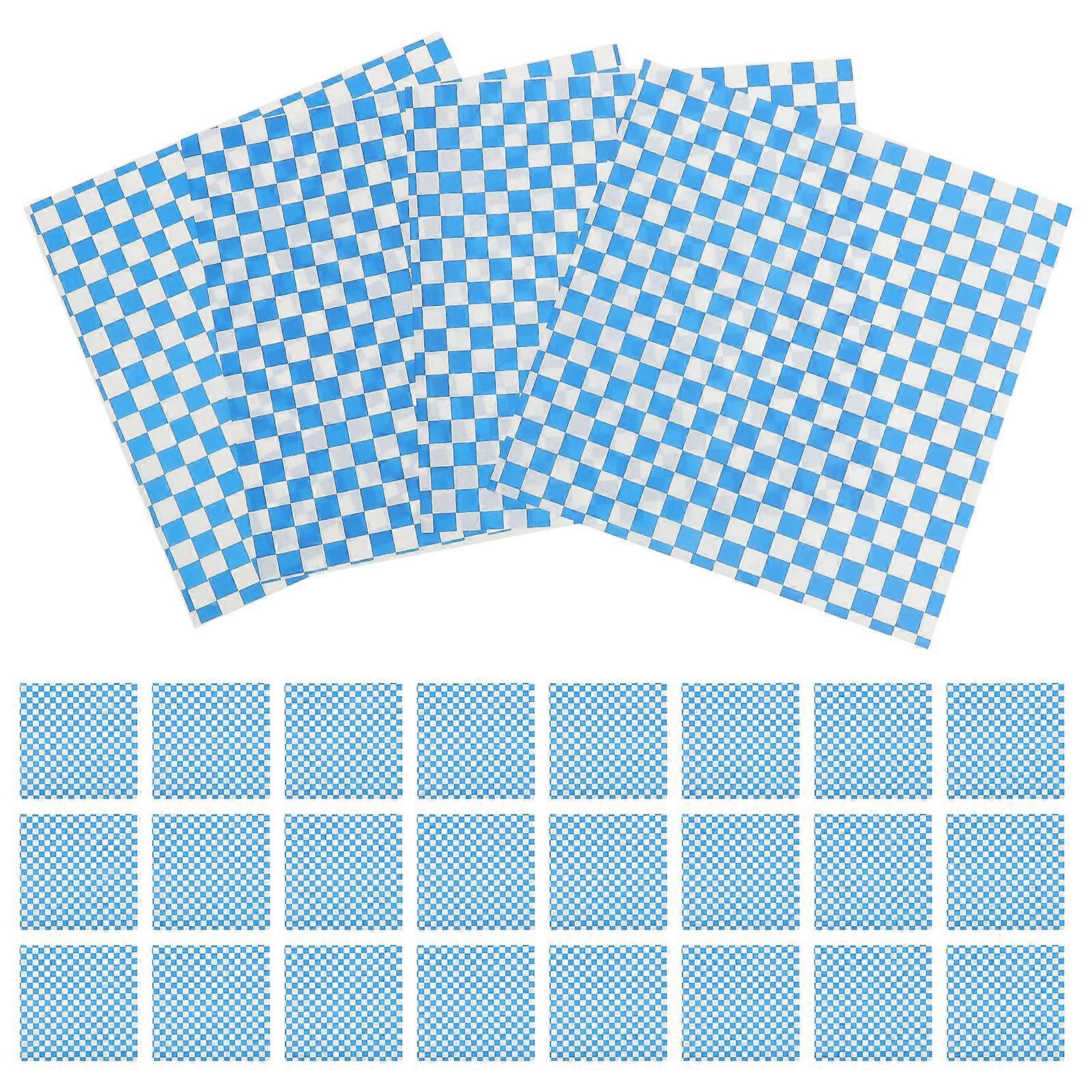 50 Sheets Food Wrap Paper Deli Greaseproof Paper Sandwich Cake Wrappers Liners