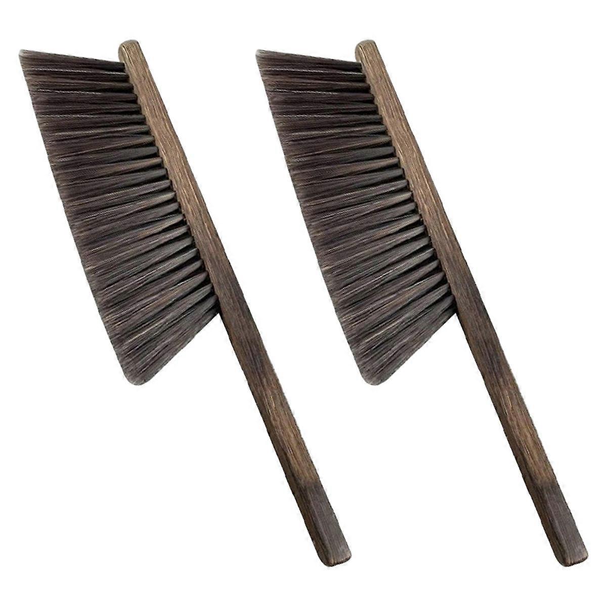 Comfortable Grip Wooden Dusting Brush Soft Bristles Multi-Purpose