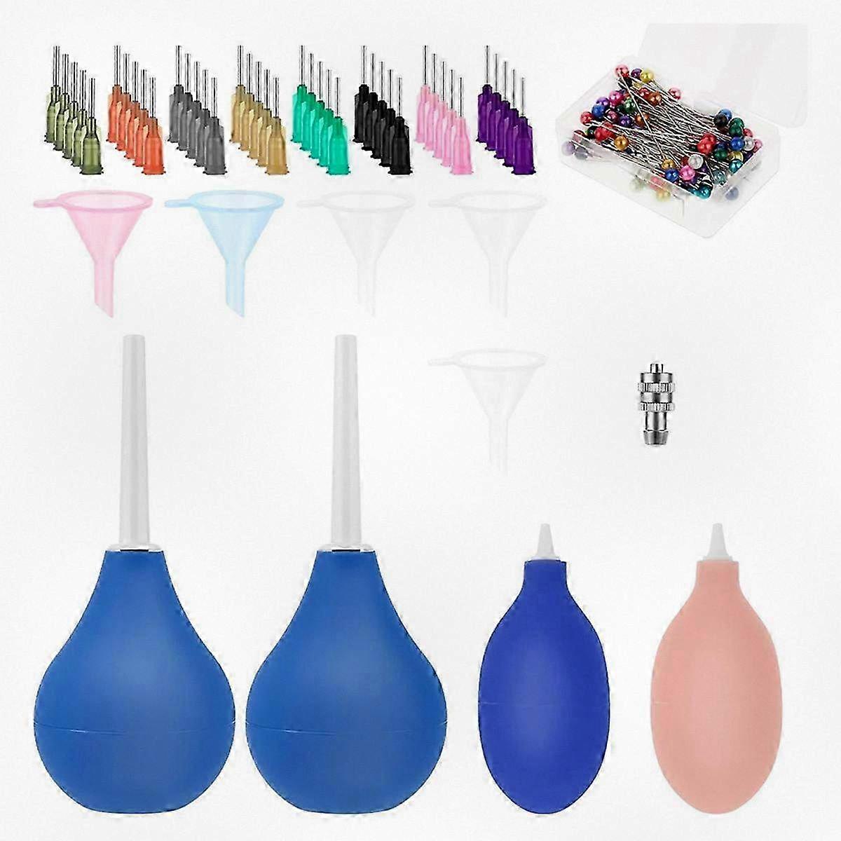 Non-Metal Clay Craft Tools Set with Fine-Tip Applicator Bottle for Ceramic Glaze Application