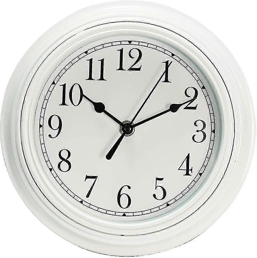 9 Inch Silent Retro Wall Clock for Kitchen Bedroom Office