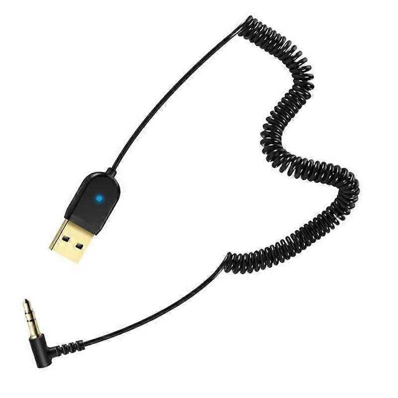 USB 5.0 Bluetooth Transmitter Receiver AUX 3.5mm Audio Bluetooth Adapter Speakerphone