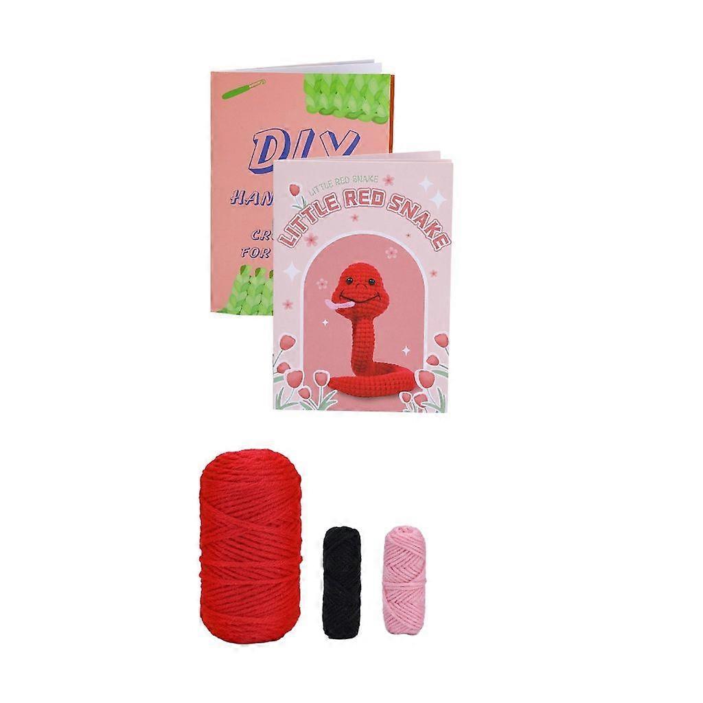 DIY Crochet Starter Kits Including Yarn, Crochet Hook, Needle, Instruction