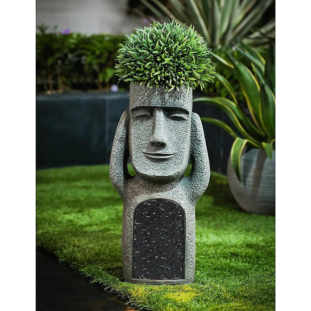 3 Statuette Elefanti Saggi: Vedere, Ascoltare, Parlare - Ornamento Floreale Per Casa E Giardino - Foto 2