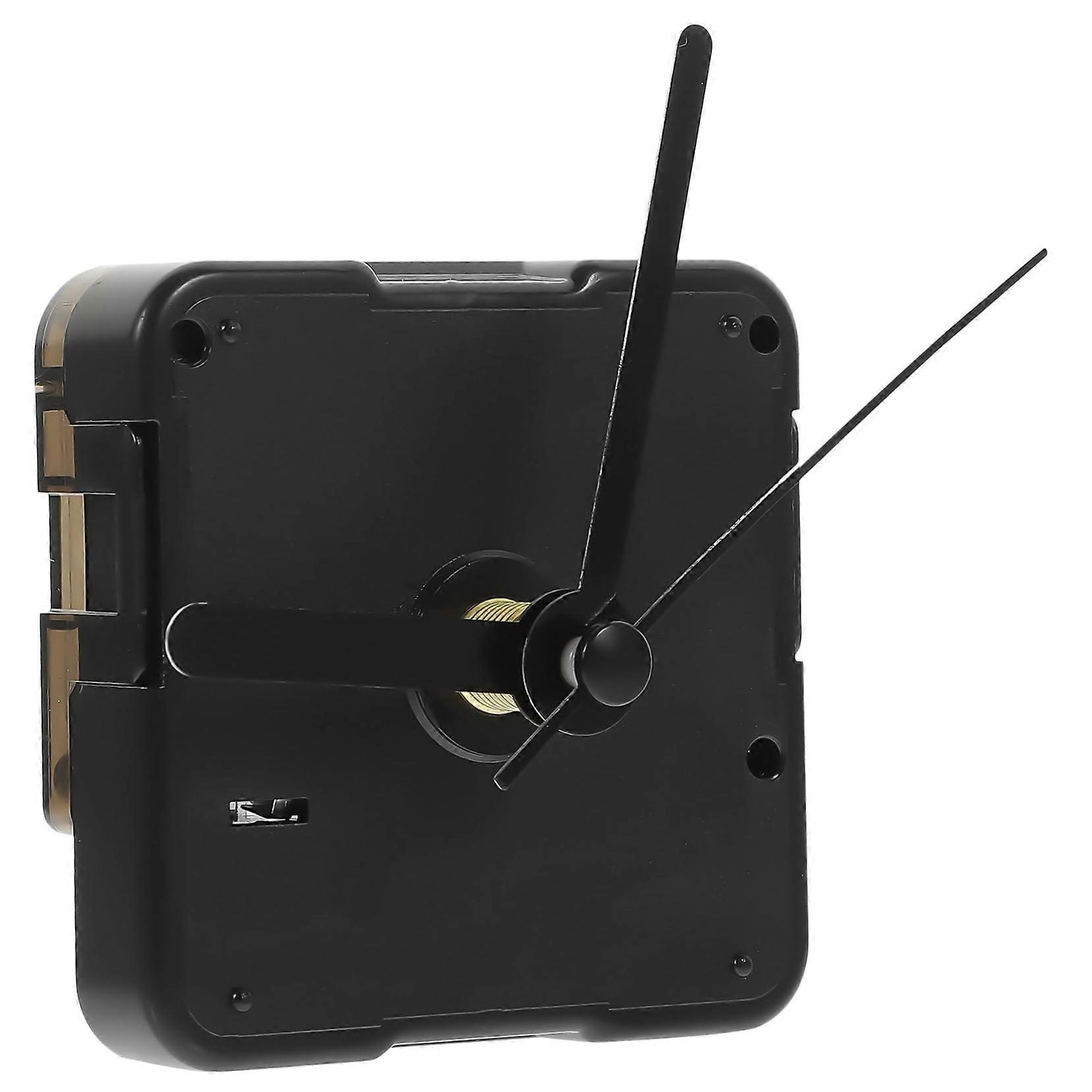 Clock Movement Kit Battery Powered Replacement Unit for Wall Clock Silent Quartz Mechanism 1.5 Inch Shaft Length