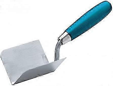 Trowel for interior angles wooden handle 8 x 6 cm