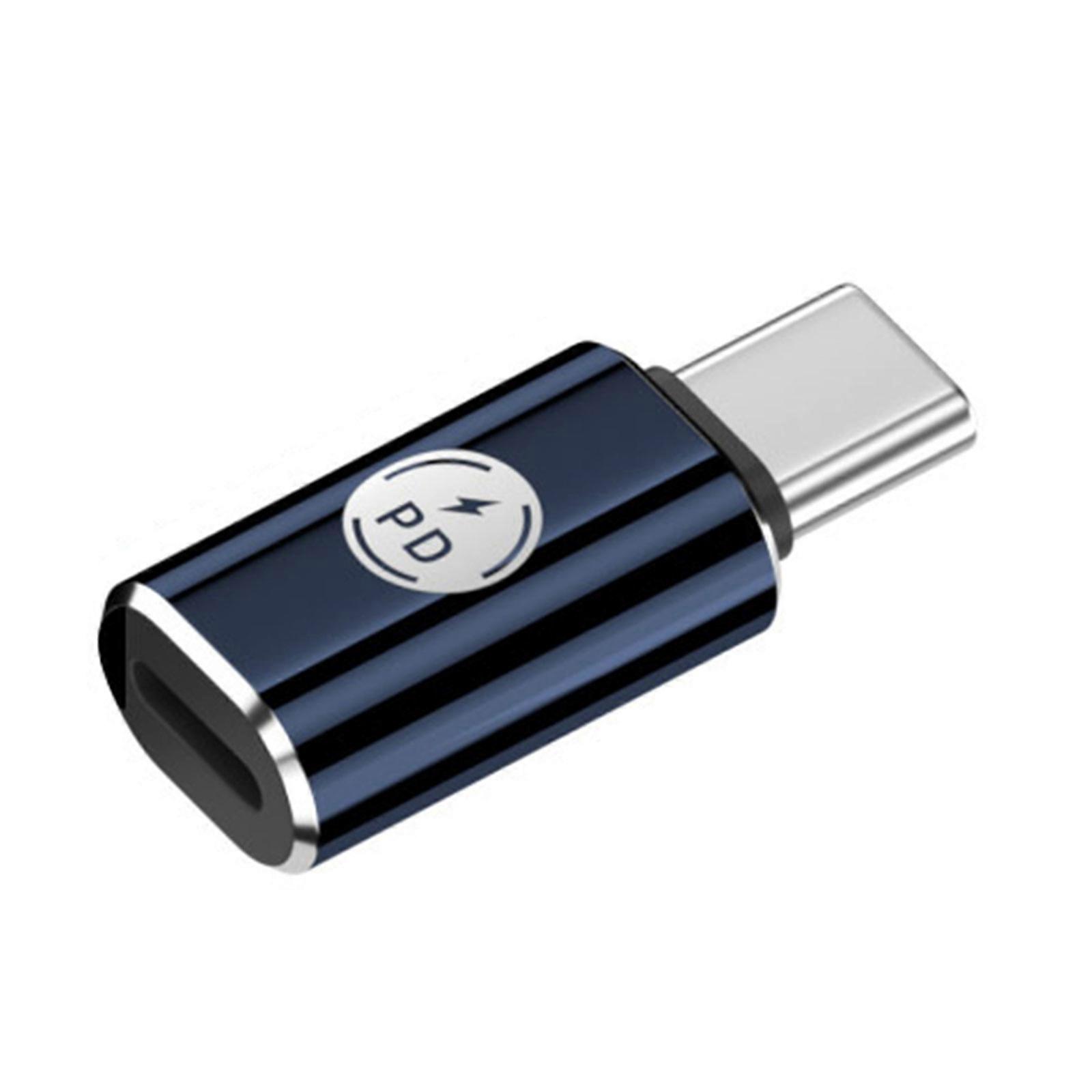 Charging Converter Adapter Support Charging & Data Transfer Type-C Charging Adapter for 8Pin to Type-C Male Adapter