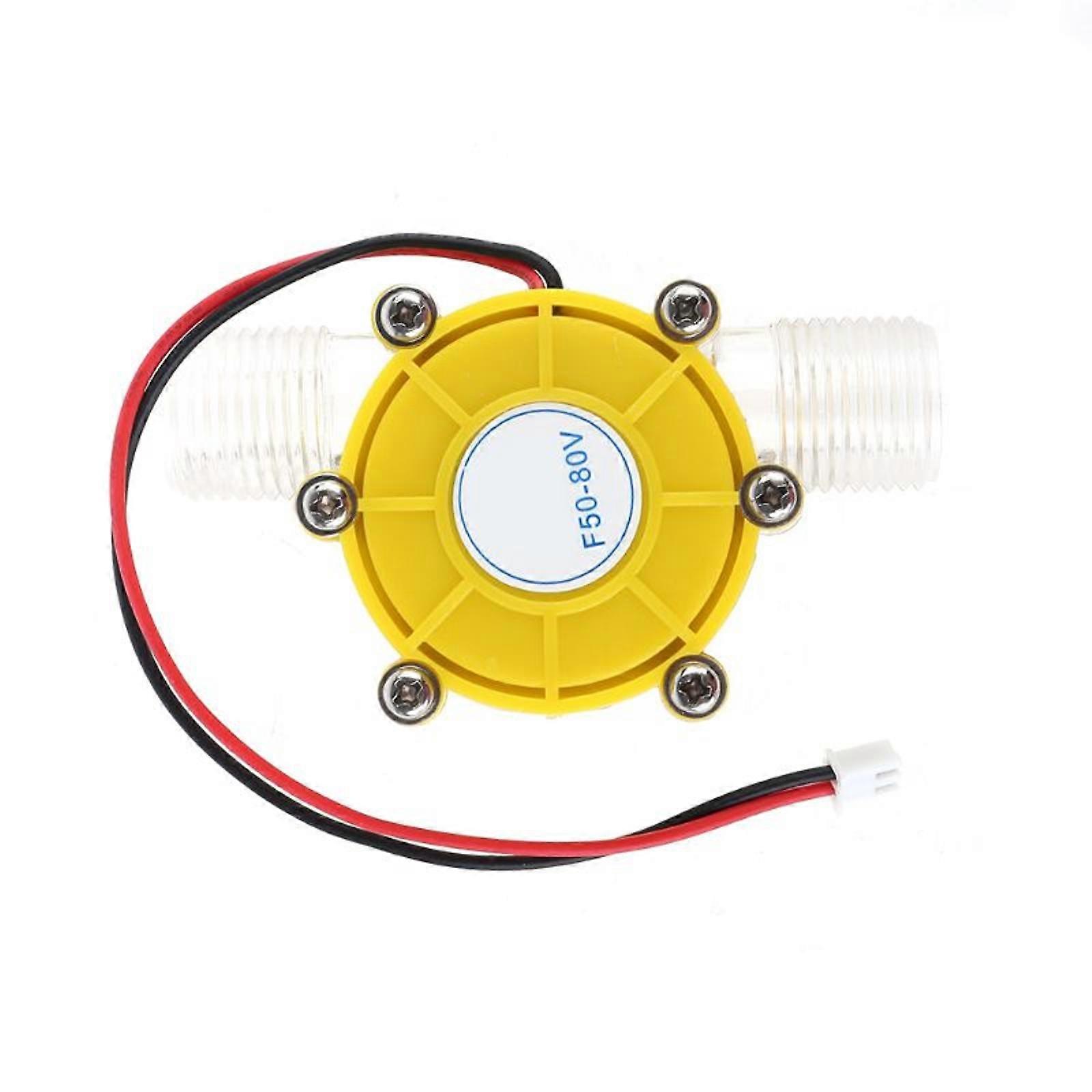 Hydroelectric Generator DC 5V/12V/80V Micro Hydro Water for Turbine Generator for Luminous Shower, LED Shower Displa Multicolor