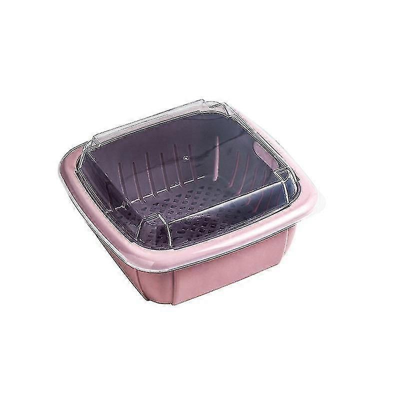 New Multifunction Detachable Double-layer Washing Basket/ Fruit Vegetable Drain
