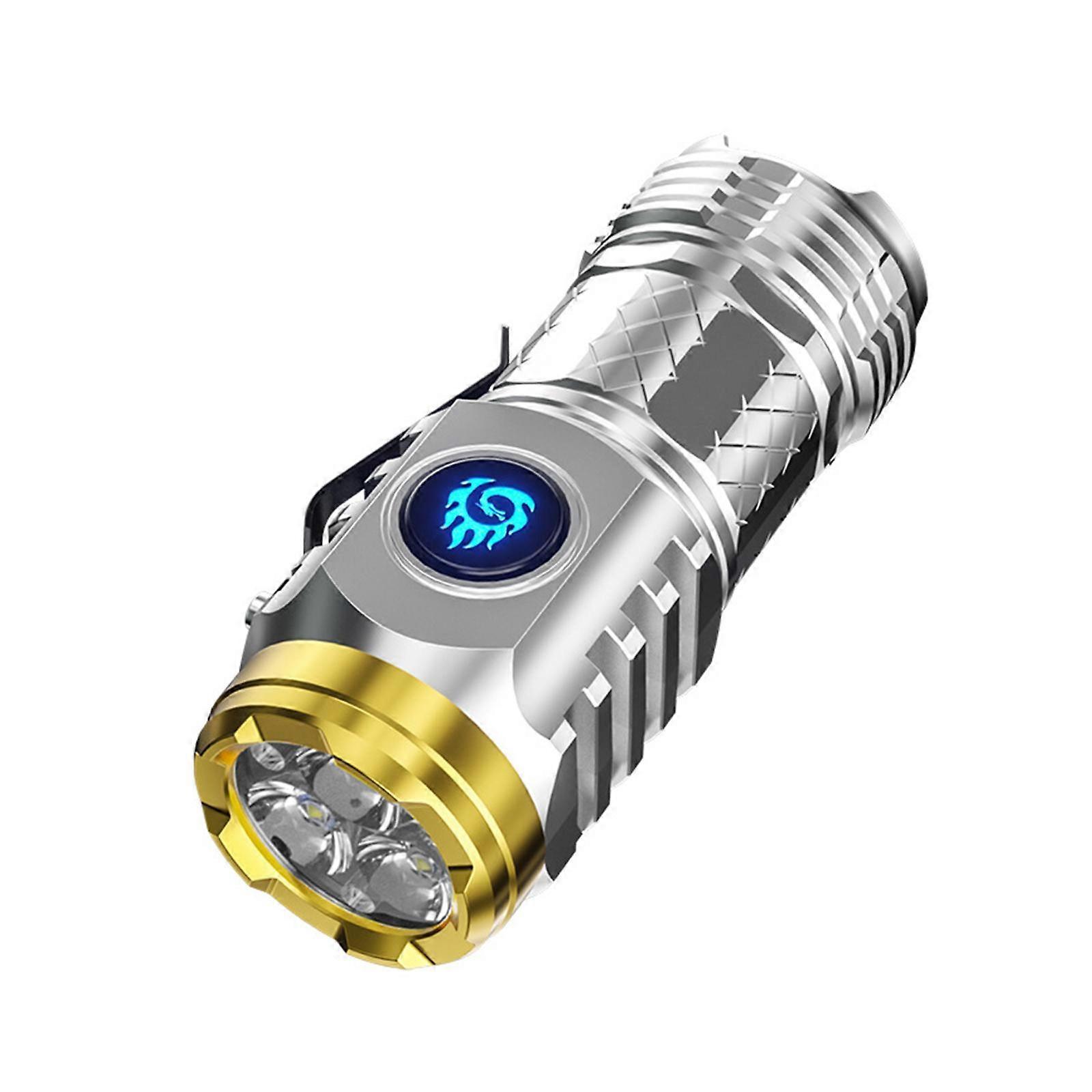 LED Flashlight Handheld Torch Light Portable Flashlight Camping Torch Light for