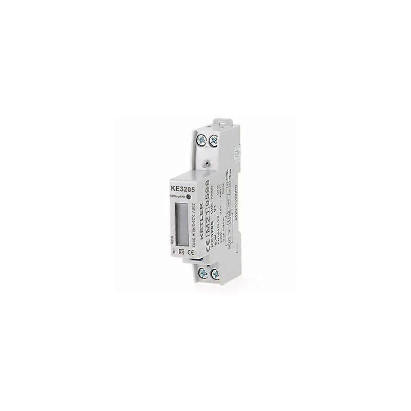 Single Phase Electric Meter - 45A Single Tariff LCD Display MID KE3205